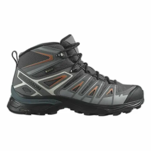 Botas de Montanha Salomon X Ultra Pioneer Mid Gore-Tex Mulher Cinzento