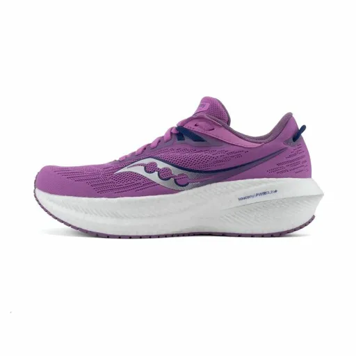 Sapatilhas de Running para Adultos Saucony Triumph 21 Roxo