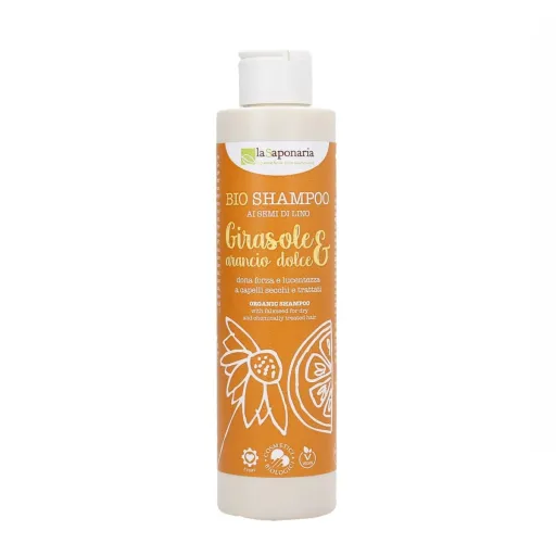 Champô La Saponaria Bio 200 ml Laranja Girassol