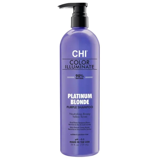 Champô Neutralizador da Cor Farouk Chi Color Illuminate Platinum Blonde 739 ml