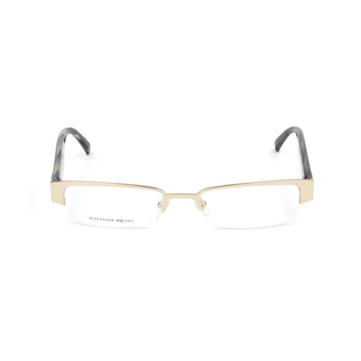 Armação de Óculos Unissexo Alexander McQueen AMQ-4159-R2E Dourado Ø 51 mm