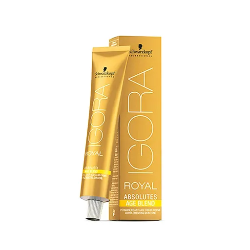 Tinta Permanente Igora Royal Absolutes Schwarzkopf 7-560 Age Blend (60 ml)