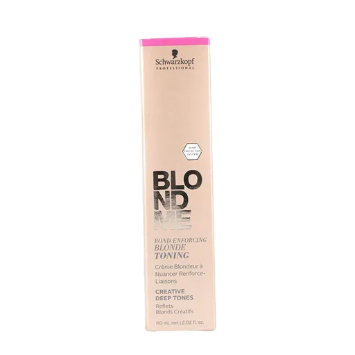 Tinta Permanente Blondme Toning Intense Schwarzkopf Marrom Claro (60 ml)