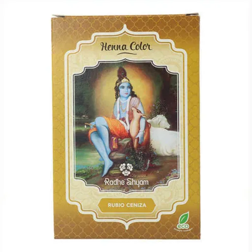 Coloração Semipermanente Henna Radhe Shyam Shyam Henna Loiro Cinza (100 g)