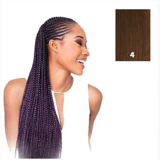 Extensões para o Cabelo X-Pression   208,28 cm Pelo Sintetico Nº 4