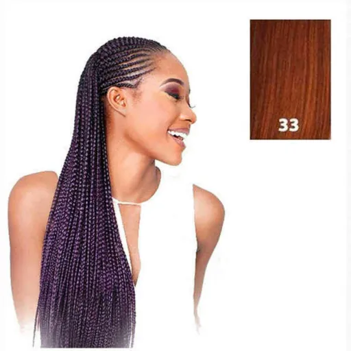 Extensões para o Cabelo X-Pression   208,28 cm Pelo Sintetico Nº 33