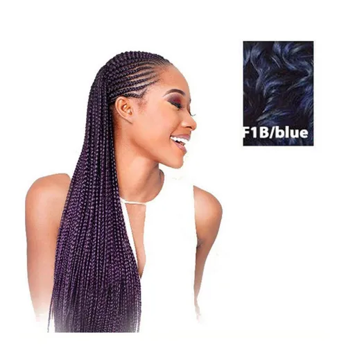 Extensões para o Cabelo X-Pression Nº 1b/Bleu