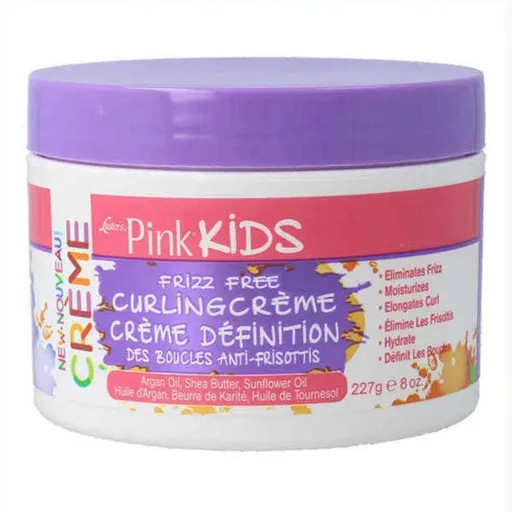 Loção Capilar Luster Pink Kids Frizz Free Curling Creme Cabelos Encaracolados (227 g)