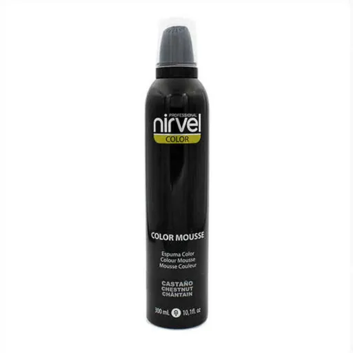 Coloração Semipermanente Nirvel Color Mousse Castanho (300 ml)