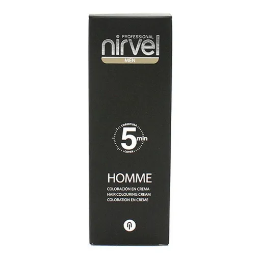 Tinta Sem Amoníaco Men 5 Minutes Nirvel Men 5 Castanho (30 ml)