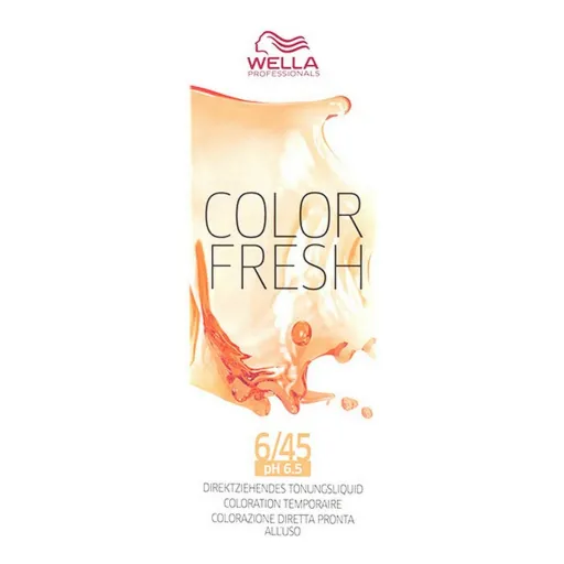 Tinta Semipermanente Color Fresh Wella 456645 6/45 (75 ml)