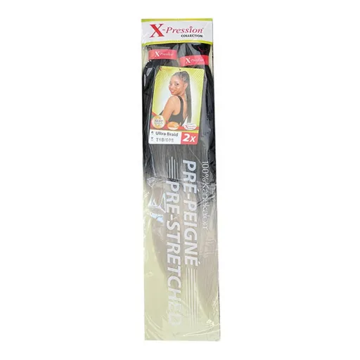 Extensões para o Cabelo Pre-Peigne X-Pression Nº T1B/60S (1X2)