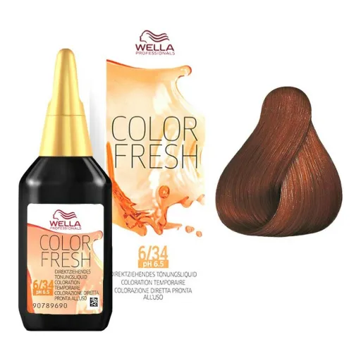 Tinta Semipermanente Color Fresh Wella 14086 6/34 (75 ml)