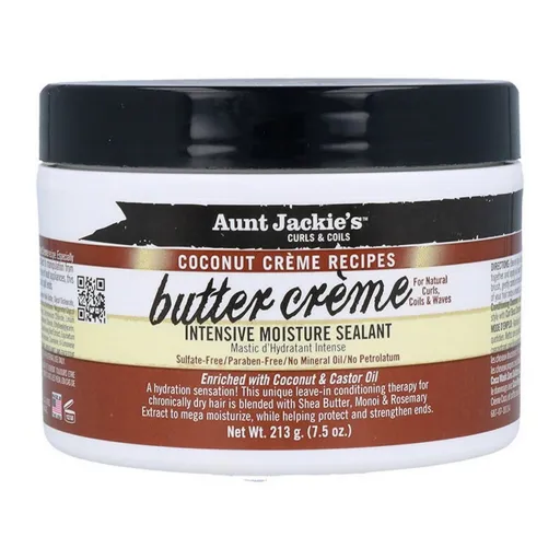 Creme Pentear Aunt Jackie's Curls & Coils Coconut Butter (213 g)