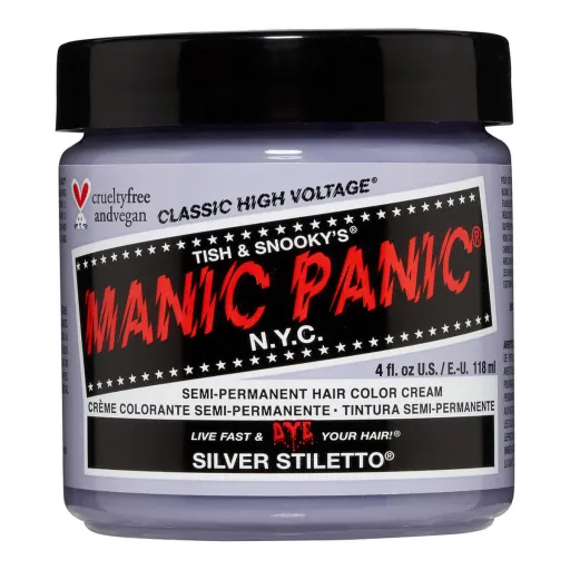 Tinta Permanente Classic Manic Panic ‎612600110067 Silver Stiletto (118 ml)