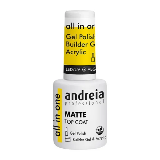 Verniz de Unhas Andreia All In One Matte Top Coat (10,5 ml)