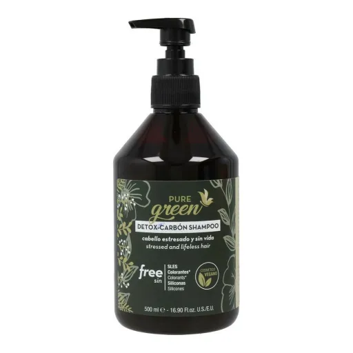 Champô Pure Green Detox Carbon (500 ml)