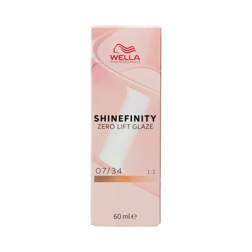 Coloração Permanente Wella Shinefinity Color Nº 07/34 (60 ml)