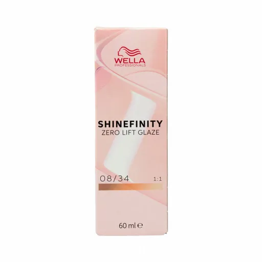 Coloração Permanente Wella Shinefinity Nº 08/34 (60 ml)