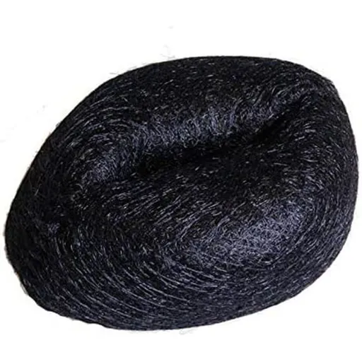 Esponja de Espuma para o Cabelo Eurostil Relleno Moño Preto