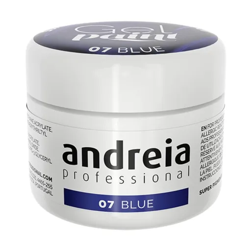 Verniz de Unhas em Gel Andreia Gel Paint 4 ml Azul Nº 07