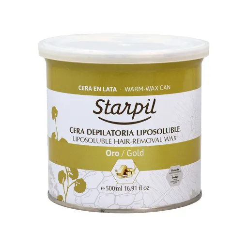 Cera Depilatória Corporal Starpil Dourado (500 ml)