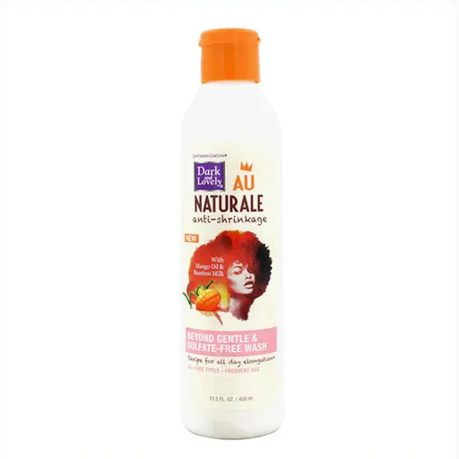 Condicionador Soft & Sheen Carson Dark & Lovely Au Naturale Anti-Shrinkage Wash Sulfate Free 400 ml