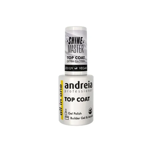 Fixador de Esmalte de Unhas Andreia Shine Master Top Coat 10,5 ml