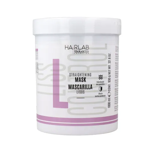 Máscara Capilar Salerm Hair Lab 1 L Cabelo Liso