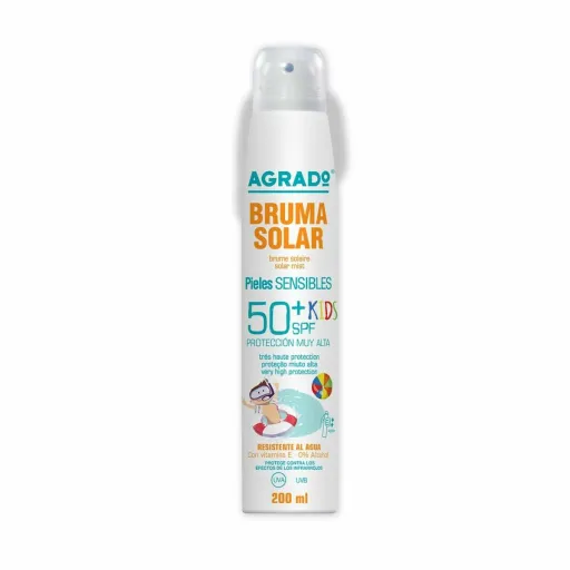 Bruma Solar Protetora Agrado Kids SPF50+ Peles Sensíveis (200 ml)