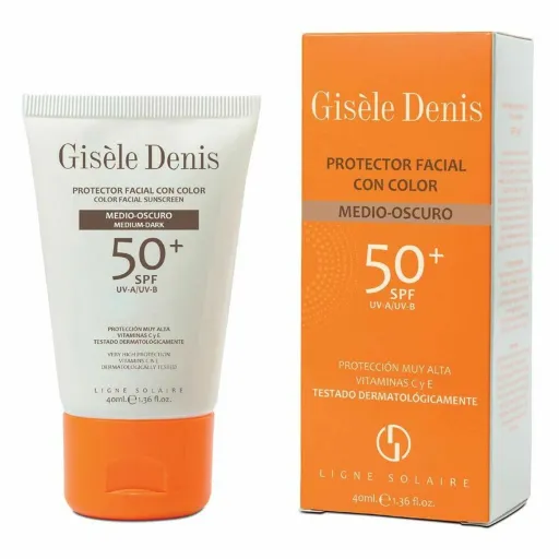 Protetor Solar Com Cor Gisèle Denis SPF 50+ Medium Dark (40 ml)