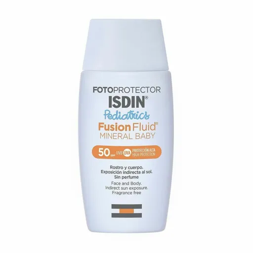 Protetor Solar Fluido Isdin Pediatrics Mineral Baby Spf 50 50 ml