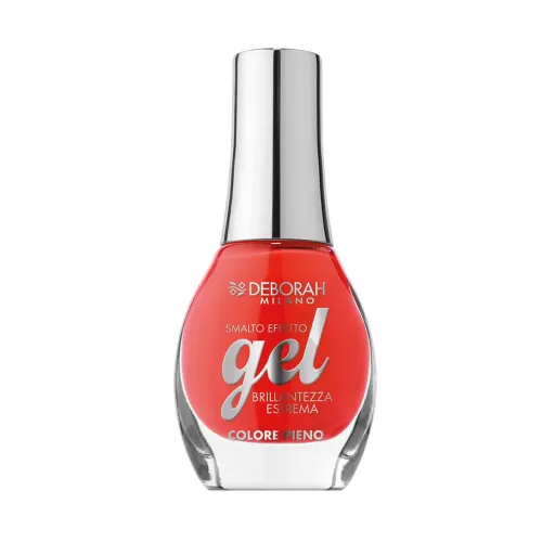 Verniz de Unhas Deborah Gel Effect Nº 170 Coral Red 8,5 ml