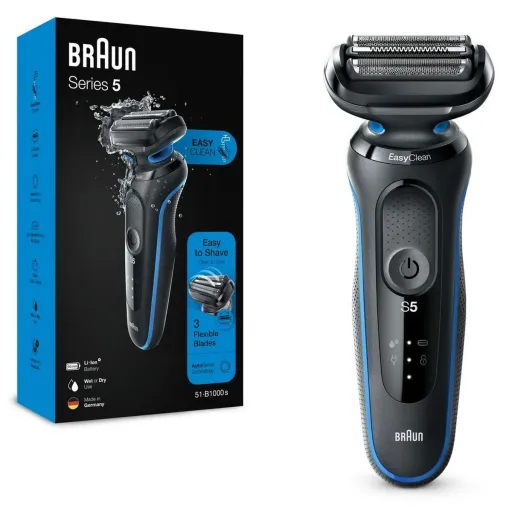 Máquina de Barbear Manual Braun 5 51-B1000s Azul