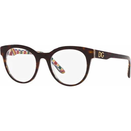 Armação de Óculos Feminino Dolce & Gabbana PRINT FAMILY DG 3334