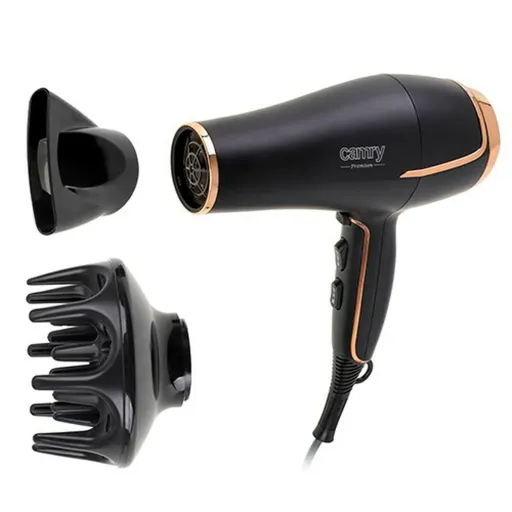 Secador de Cabelo Adler CR 2255 Preto Ouro 2000 W