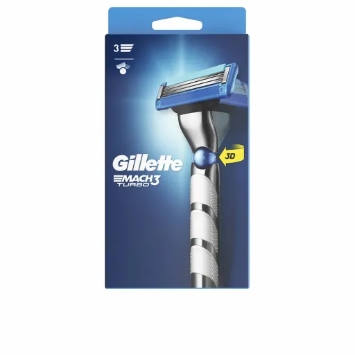 Máquina de Barbear Manual Gillette Mach Turbo