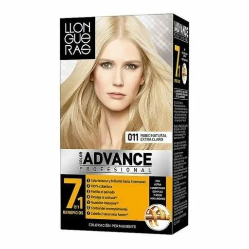 Tinta Permanente Color Advance Llongueras 8410436257220 Louro Natural Extra Claro