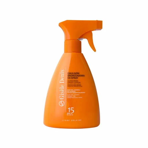 Protetor Solar Corporal em Spray Emulsión Bronceadora Gisèle Denis (300 ml)