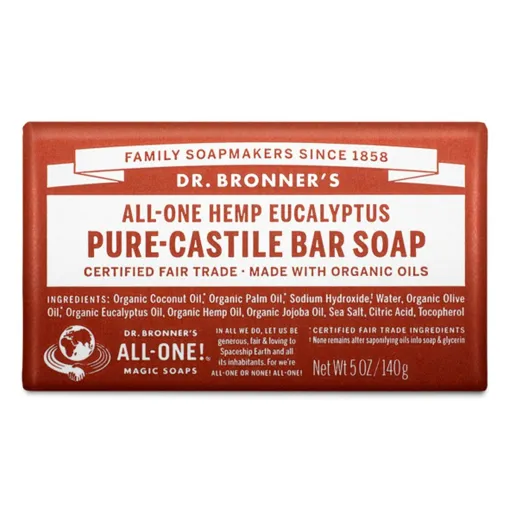 Barra de Sabão Dr Bronner's 140 g Eucalipto