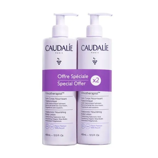 Loção Corporal Caudalie Duo Vinotherapist 2 x 400 ml