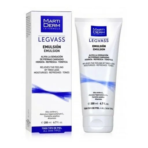 Loção Corporal Pernas Cansadas Legvass Martiderm Legvass Hidrodescans (200 ml)