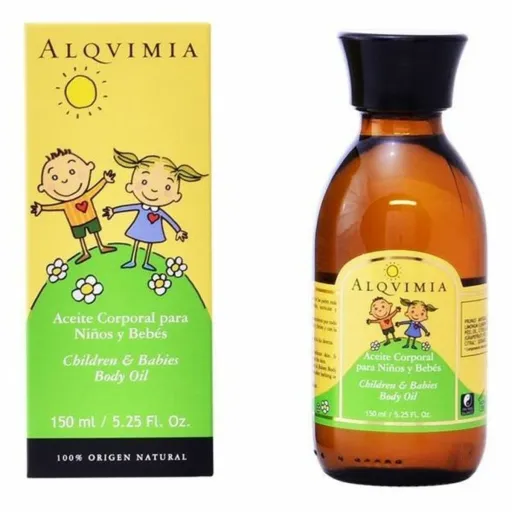 Óleo Corporal para Crianças e Bebés Alqvimia 150 ml