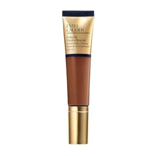 Base de Maquilhagem Cremosa Estee Lauder Futurist Hydra Rescue Nº 6W1-Sandalwood Spf 45 30 ml