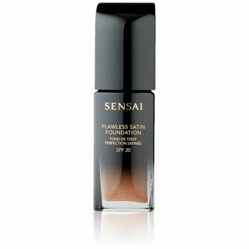 Base de Maquilhagem Fluida Lawless Satin Foundation Sensai 205-Mocha Beig (30 ml)