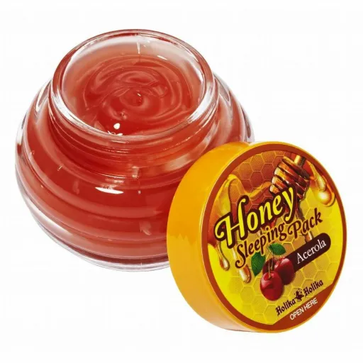 Máscara Hidratante de Noite Holika Holika Honey Sleeping Pack Acerola (90 ml)