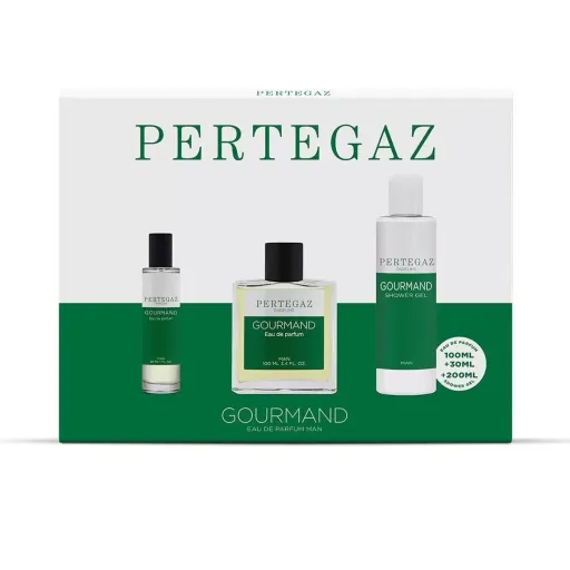 Conjunto de Perfume Homem Pertegaz Gourmand EDP 3 Peças