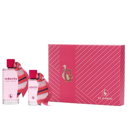 Conjunto de Perfume Mulher El Ganso EDT Señorita Mon Amour 2 Peças