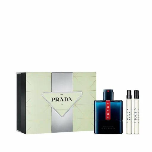 Conjunto de Perfume Homem Prada EDT Luna Rossa Ocean 3 Peças