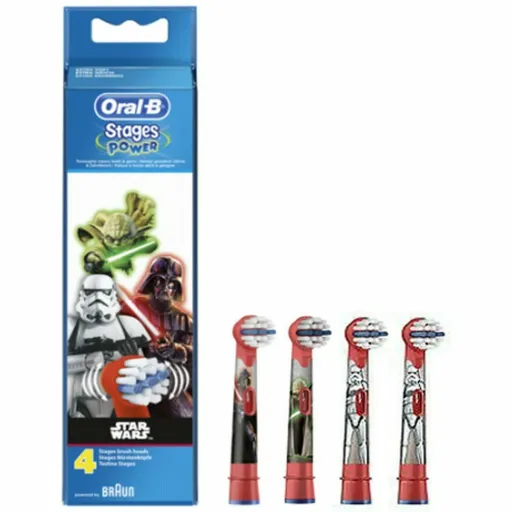 Cabeça de Substituição Oral-B 80352668 Vermelho Branco 4 Unidades